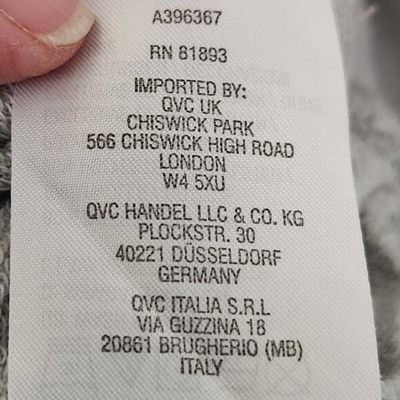 Peace Love World Pride French Terry Sweatshirt Hamptons Grey Medium A396367 EUC - Picture 13 of 16